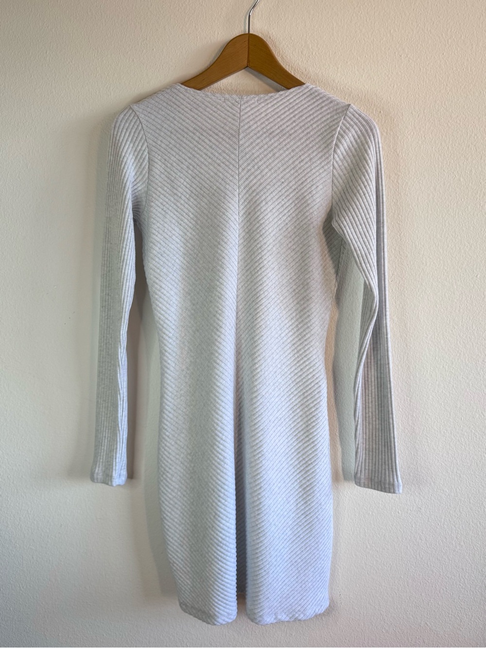 Joah Brown Asymmetrical Button Mini Dress - Picture 5 of 11